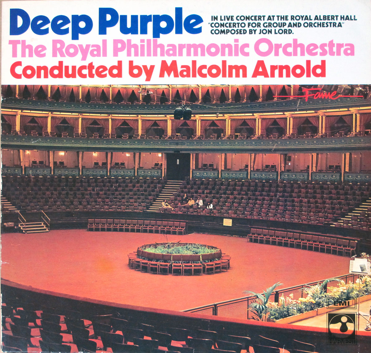 Album Front Cover Live at the Royal Albert Hall with The Royal Philharmonic Orchestra